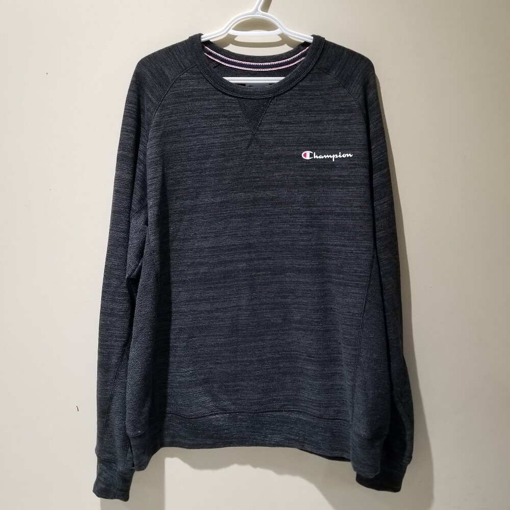 Men's Champion Sweatshirt Dark Gray Size XL